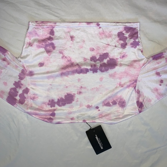 Trendy long sleeve crop top - Picture 4 of 5